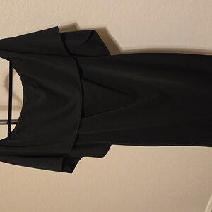 Grace Karin Black Off-Shoulder Midi Dress